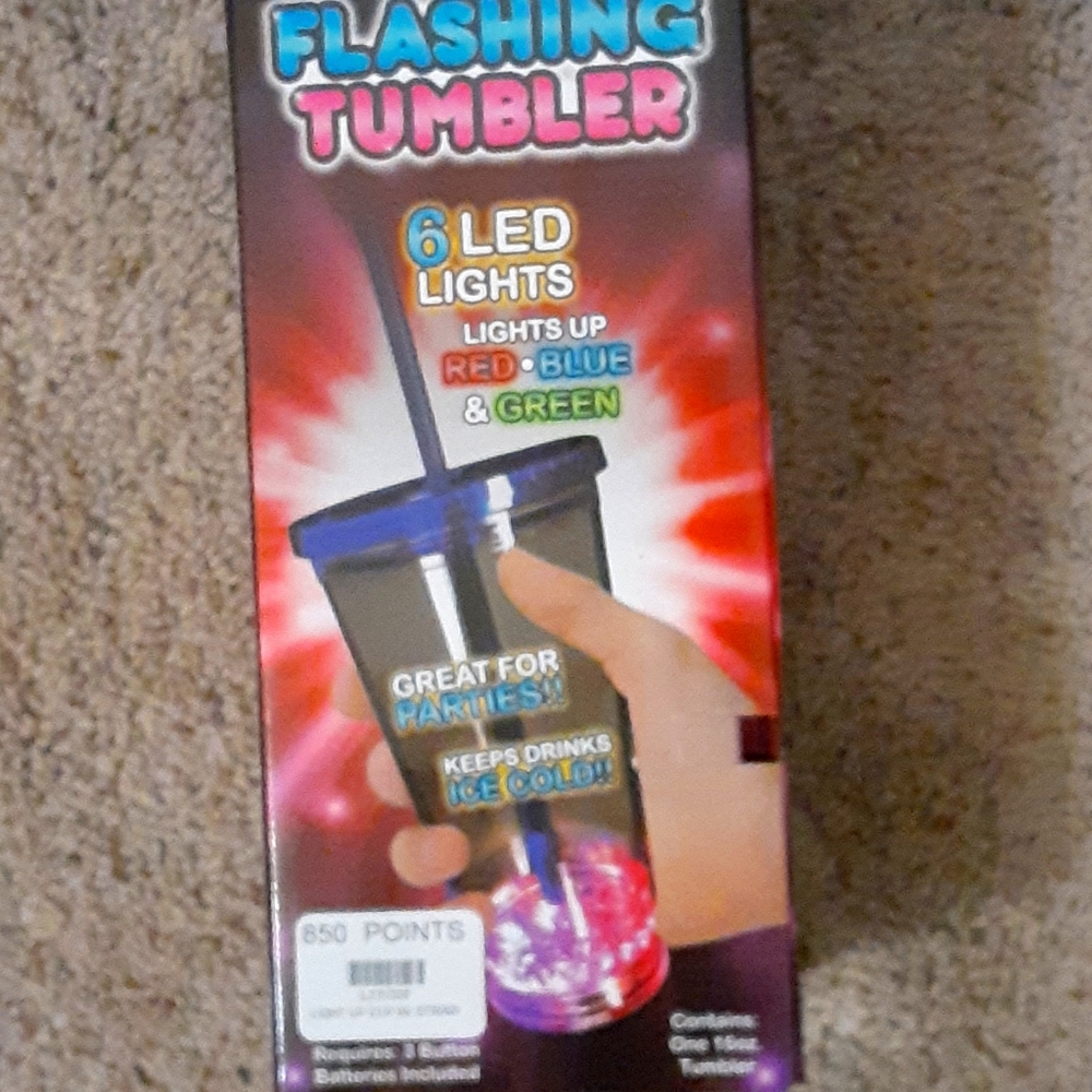 A glow-in-the-dark cup